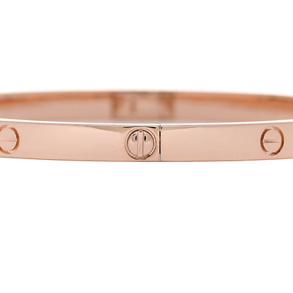 Cartier 18K Pink Gold Small LOVE Bracelet 16 5 of 8