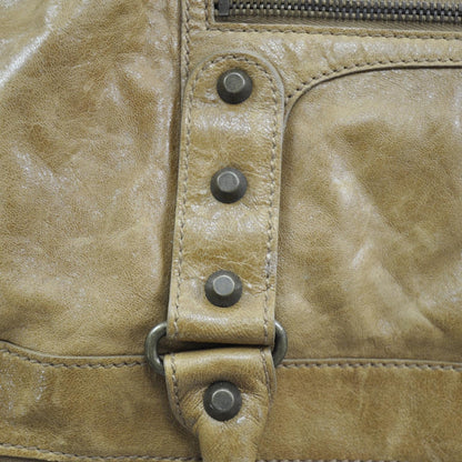 Balenciaga Chevre Weekender Caramel 9 of 10