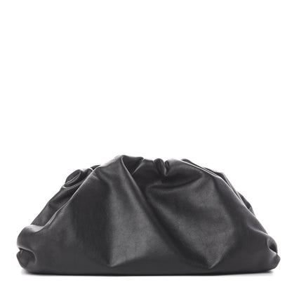 Bottega Veneta Smooth Butter Calf The Pouch Oversized Clutch Black 1 of 9