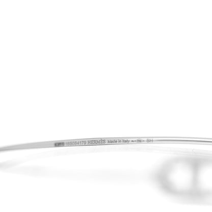 Hermes 18K White Gold Diamond PM Ronde Chaine d'Ancre Bracelet SH 4 of 5