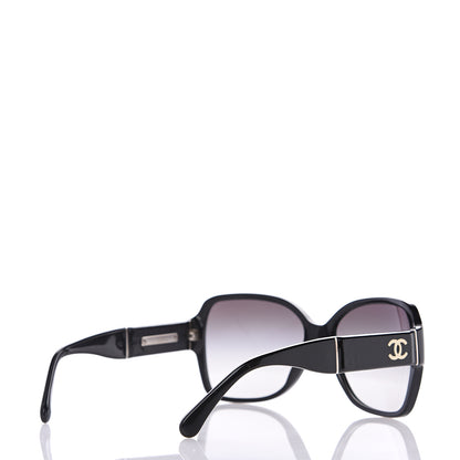 Chanel Square Summer CC Sunglasses 5230Q Black 4 of 8