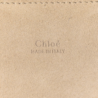 Chloe Calfskin Medium Faye Shoulder Bag Denim Blue 9 of 10