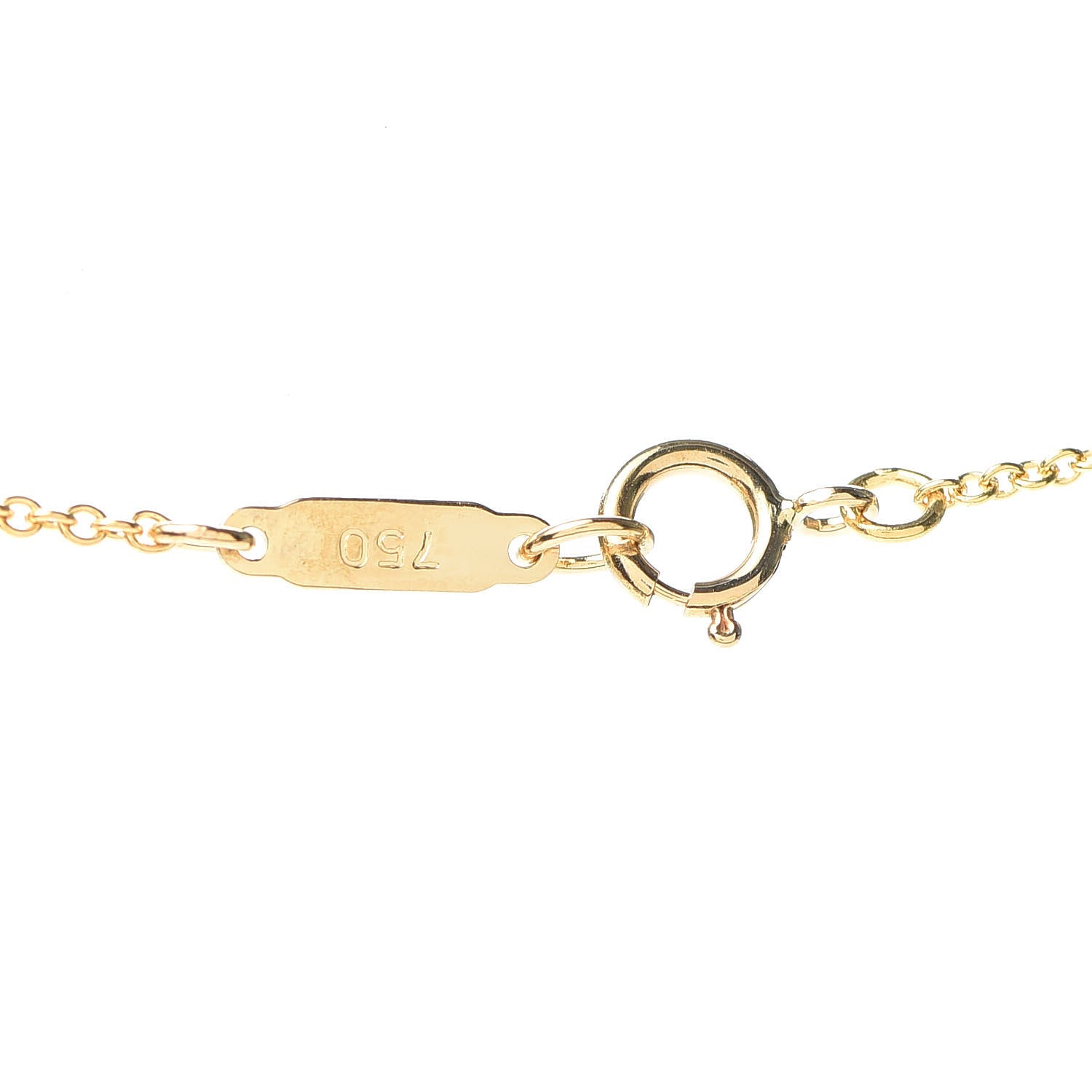 Tiffany 18K Yellow Gold Bow Tie Heart Pendant Necklace 5 of 6