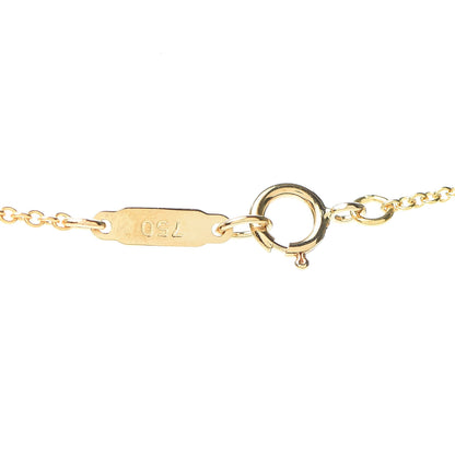 Tiffany 18K Yellow Gold Bow Tie Heart Pendant Necklace 5 of 6