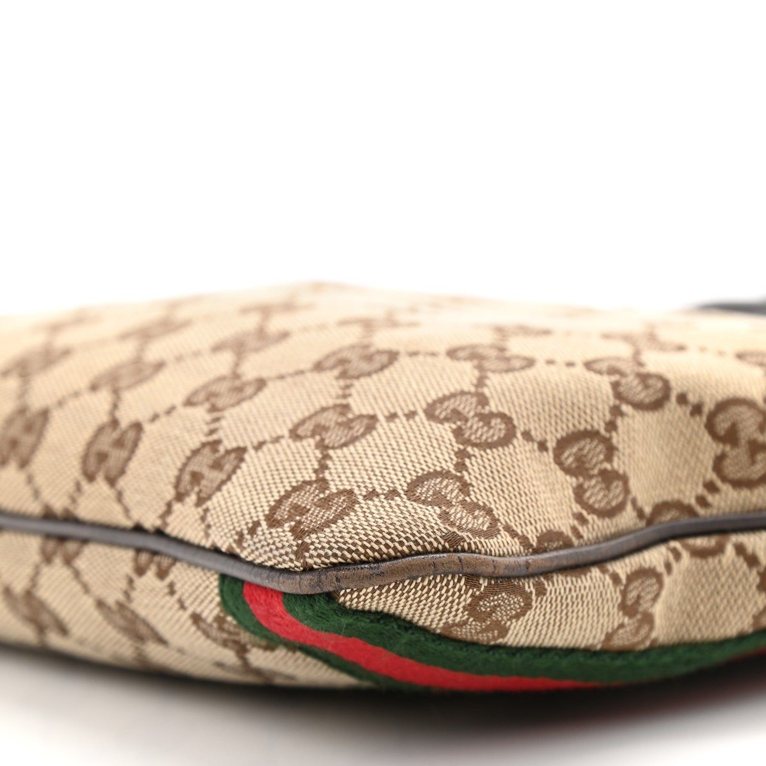 Gucci Monogram Web Jolicoeur Charms Messenger Dark Brown 10 of 11