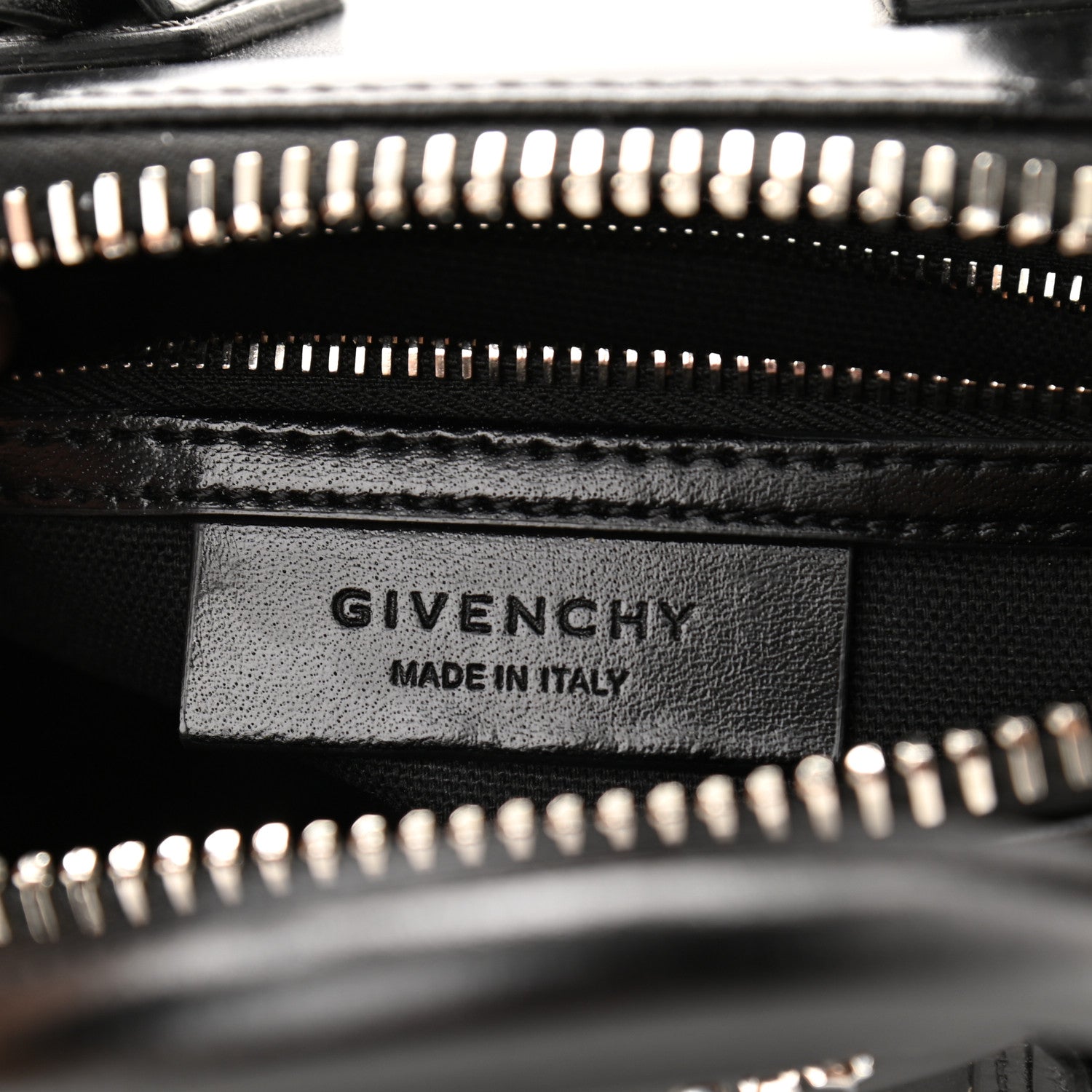 Givenchy Shiny Lord Calfskin Mini Antigona Black 6 of 10