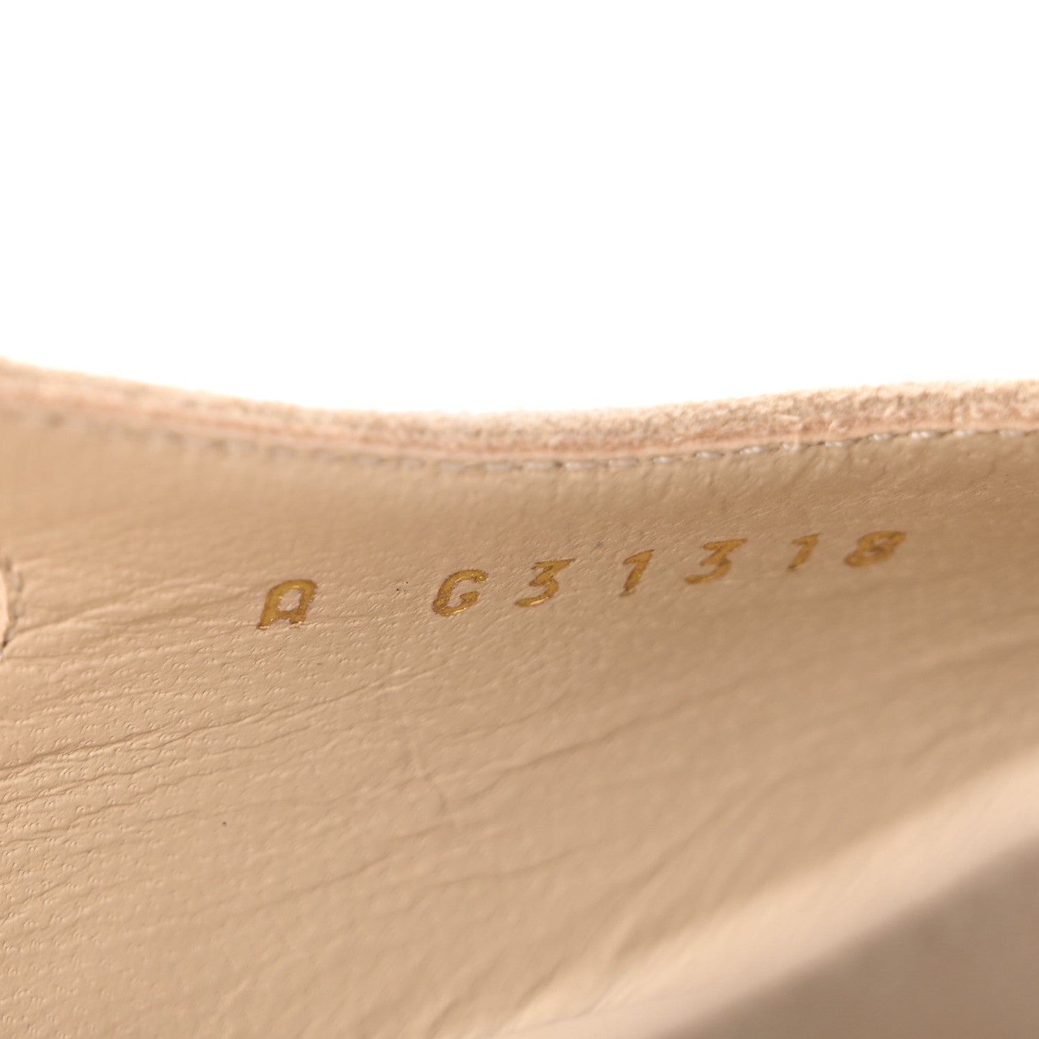 Chanel Suede Cap Toe CC Slingback Pumps 37 Ivory Light Beige 9 of 10