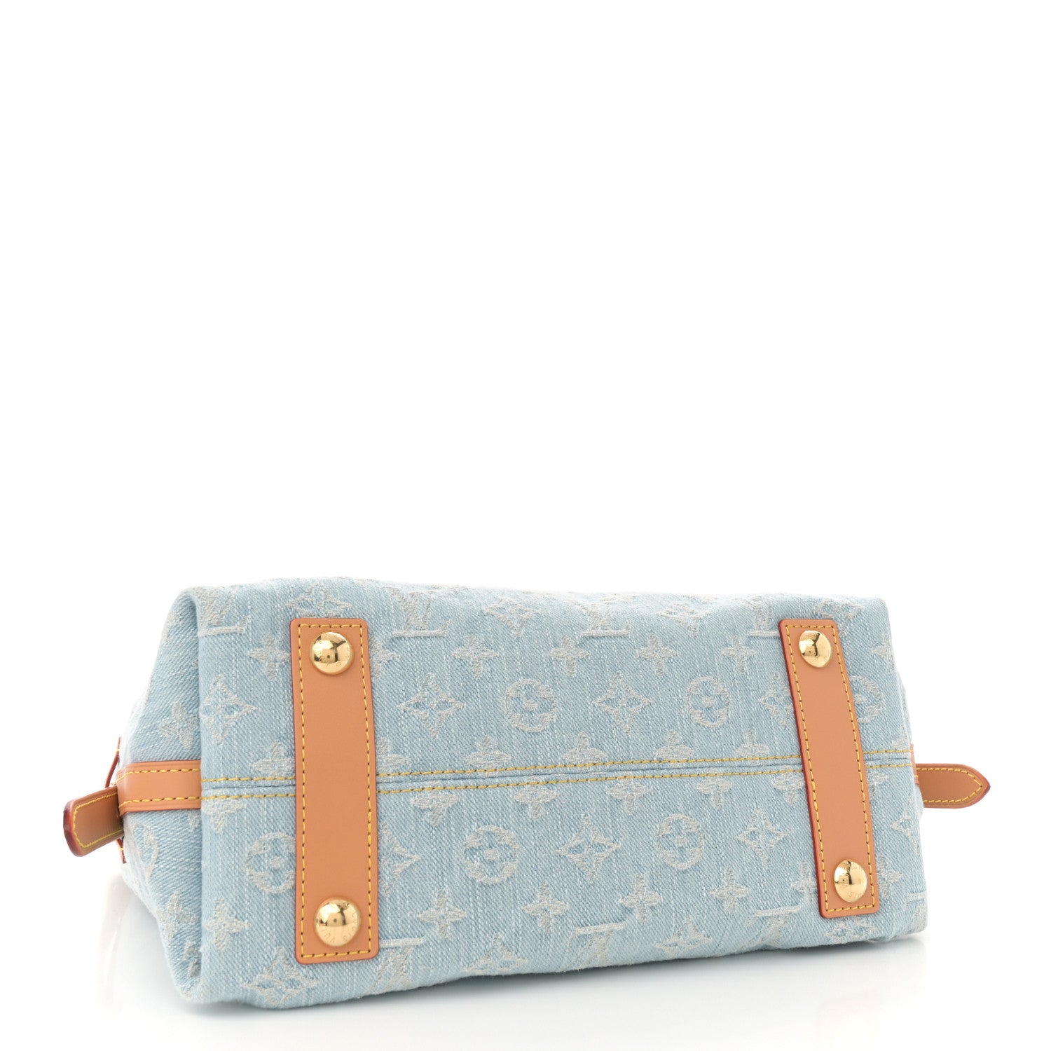 Louis Vuitton Monogram Denim CarryAll PM Sky Blue 5 of 11