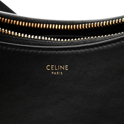 Celine Smooth Calfskin Medium Strap Ava Shoulder Bag Black 6 of 10