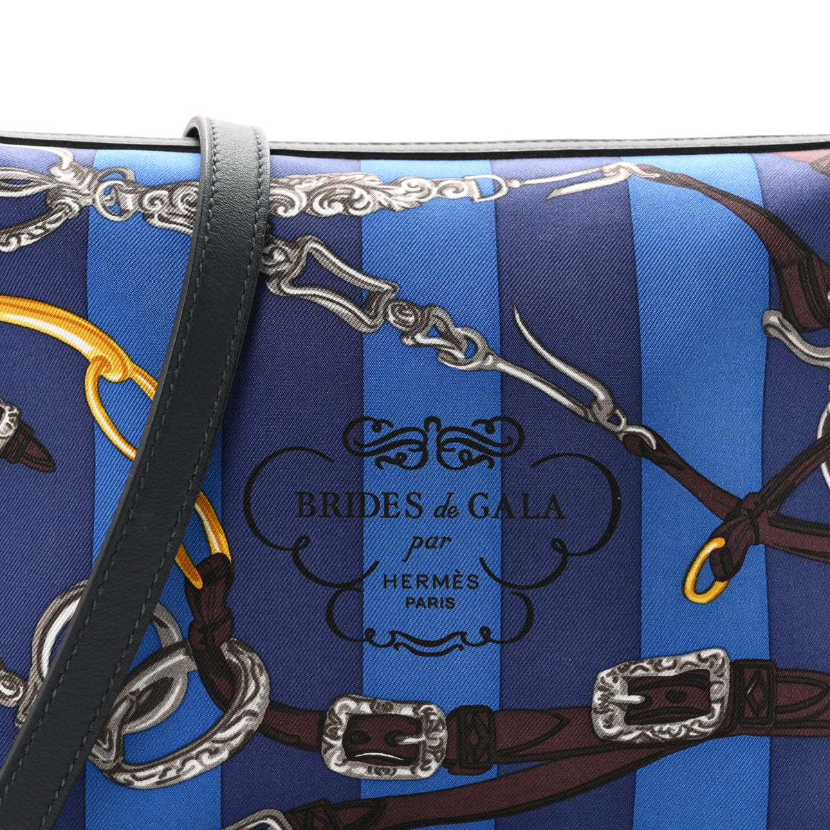 Hermes Silk Sursoie To Go Pouch  Bleu Zellige Ebene Caban 8 of 11