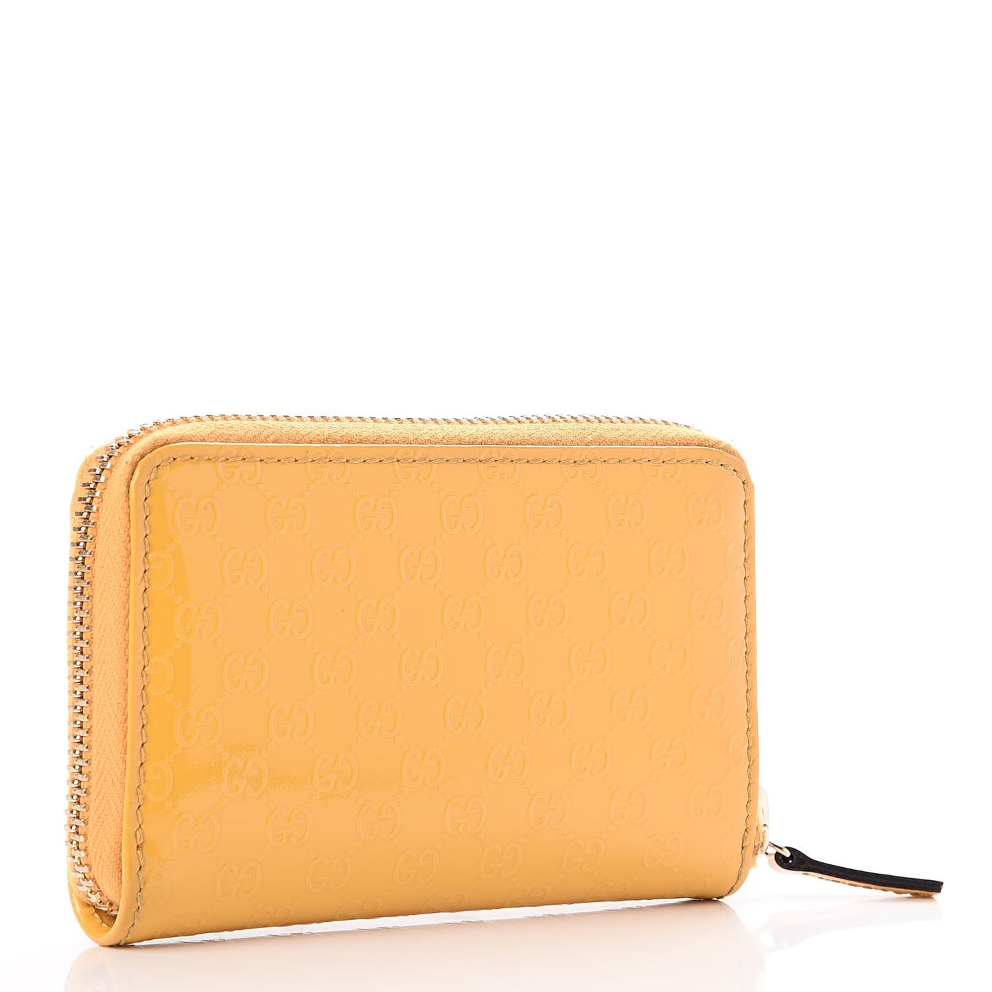 Patent Microguccissima Zip Around Card Case Bumblebee