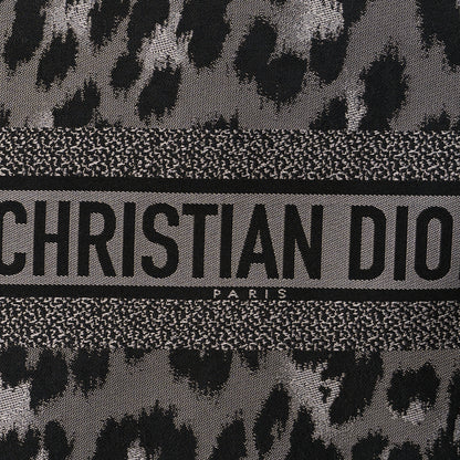 Christian Dior Canvas Embroidered Mizza Diortravel Zipped Pouch Black Grey 8 of 8