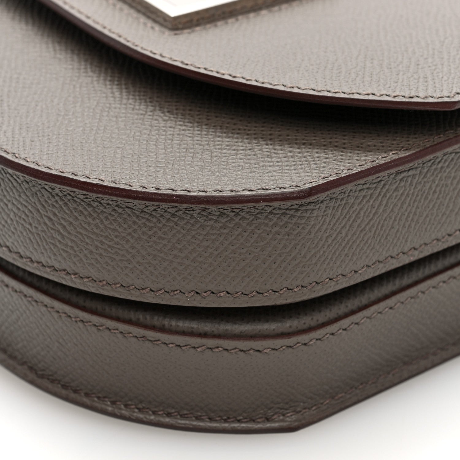 Hermes Epsom Mosaique Au 24-17 Etain 10 of 10