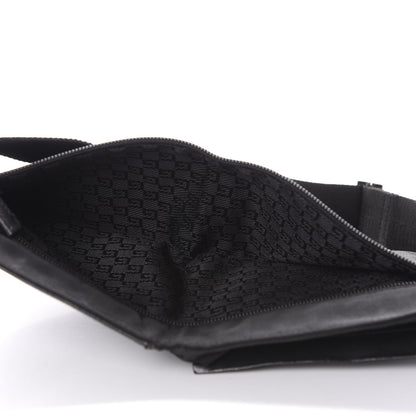Gucci Canvas Double Pocket Belt Bag Black 5 of 8