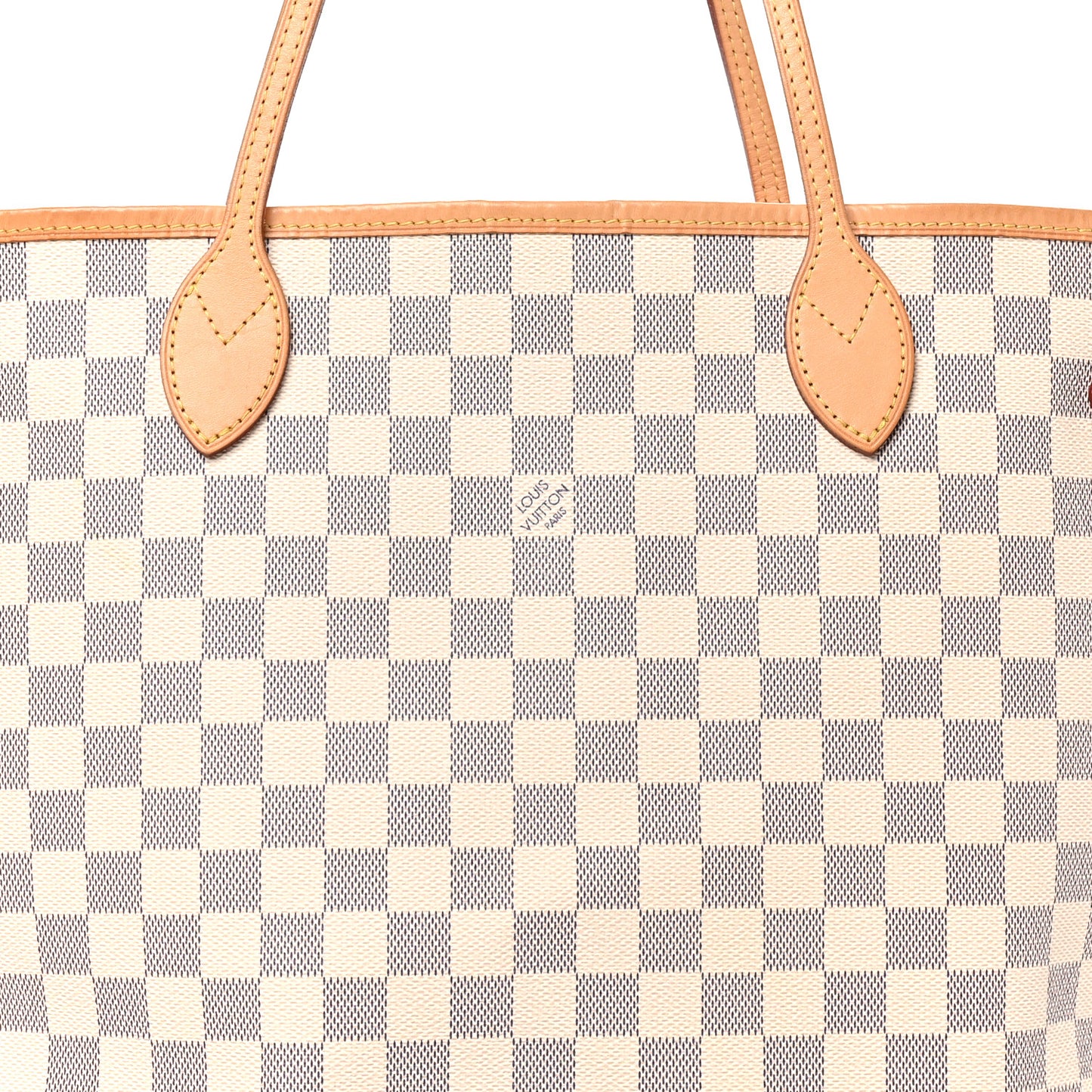 Damier Azur Neo Neverfull MM Rose Ballerine