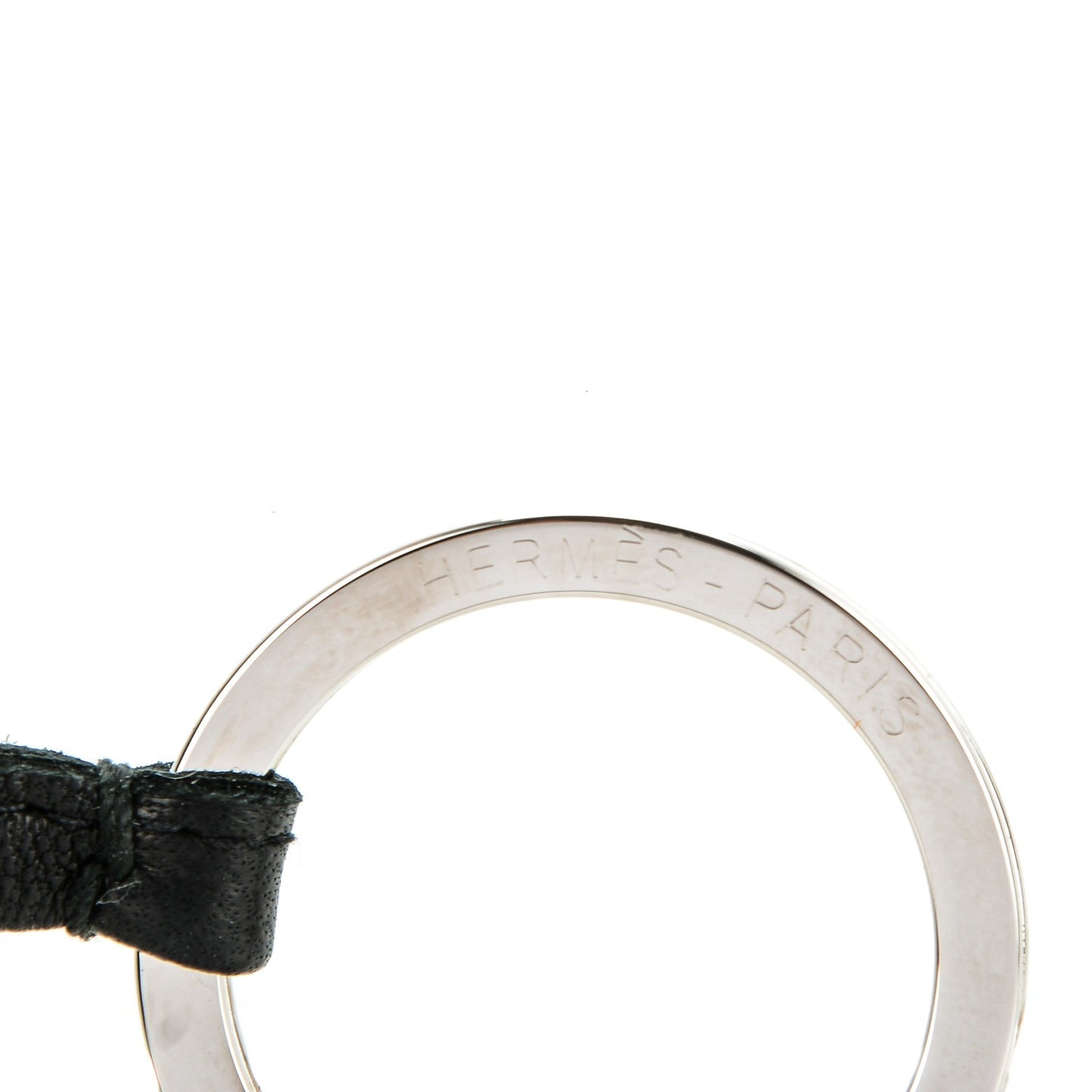 Lambskin Carmen Tassel Key Holder Black