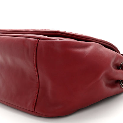 Chanel Smooth Calfskin Luxe Ligne Flap Red 10 of 10