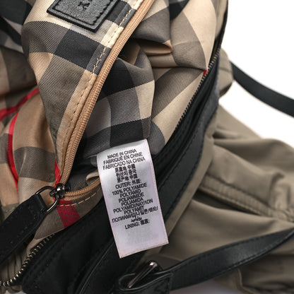 Burberry Nylon Small Buckleigh Packable Tote Birch 7 of 13