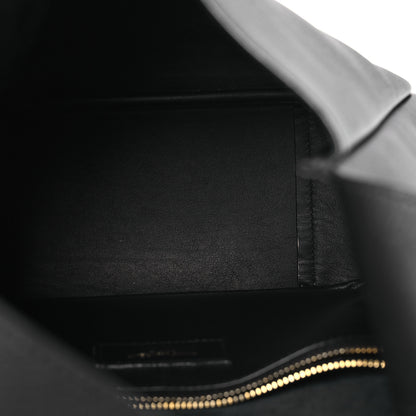 Saint Laurent Smooth Calfskin Small Le 5 A 7 Soft Hobo Black 5 of 17