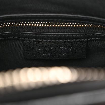 Givenchy Calfskin Crocodile Embossed Mini Antigona Black 6 of 10