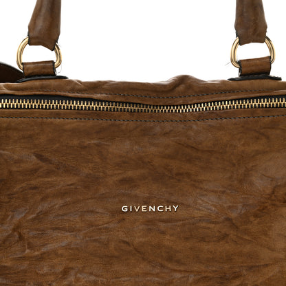 Givenchy Tumbled Sheepskin Medium Pandora Charcoal 8 of 14