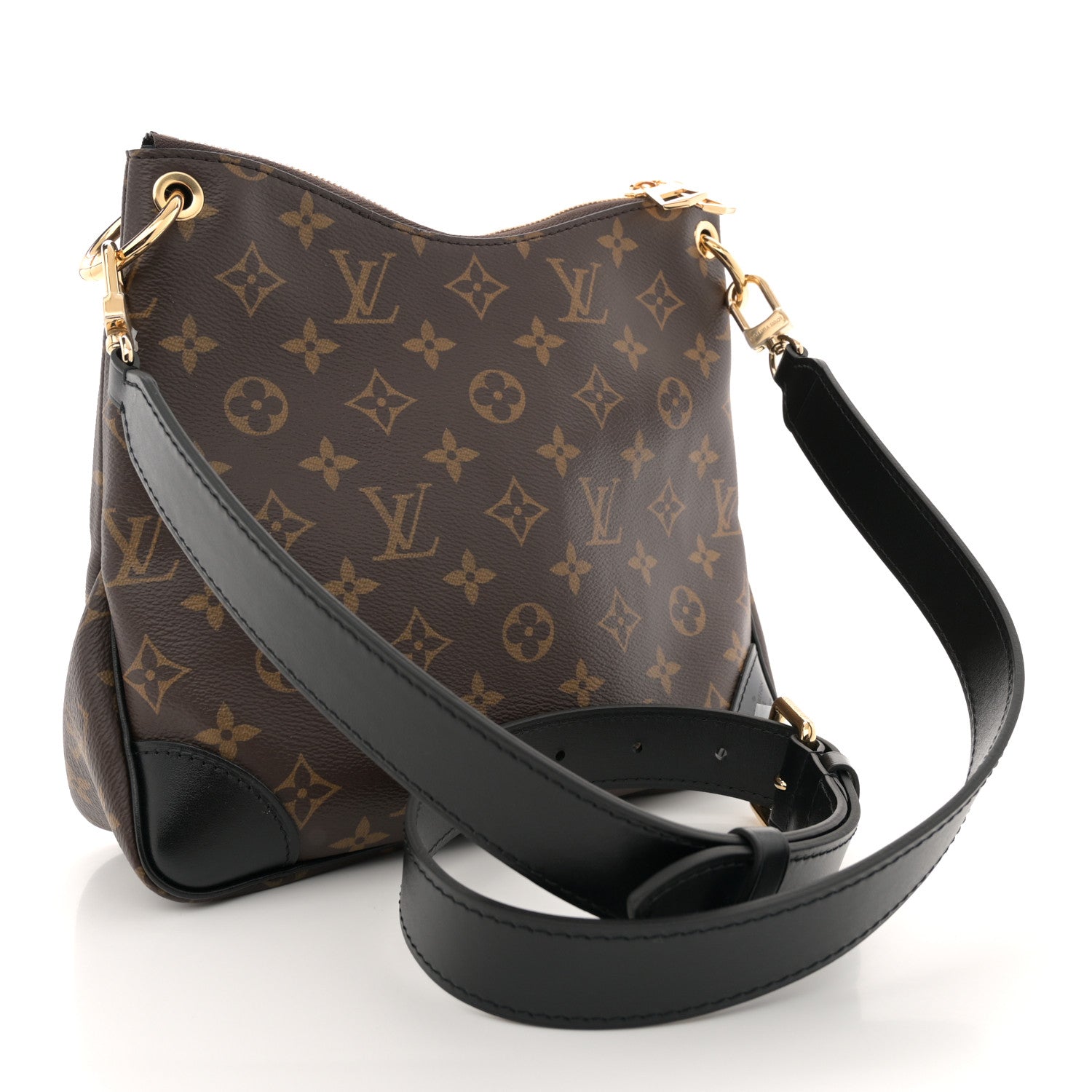Louis Vuitton Monogram Odeon PM Black 3 of 9