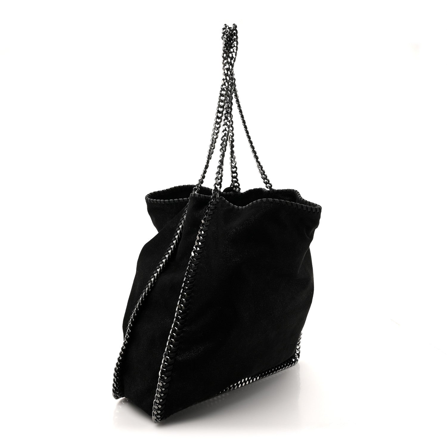 Stella McCartney Shaggy Deer Small Falabella Tote Black 3 of 10