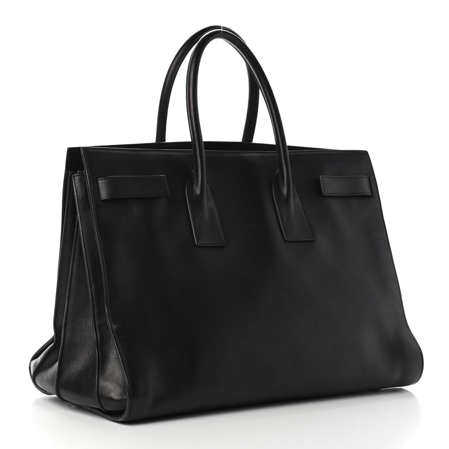 Calfskin Large Sac De Jour Carryall Black