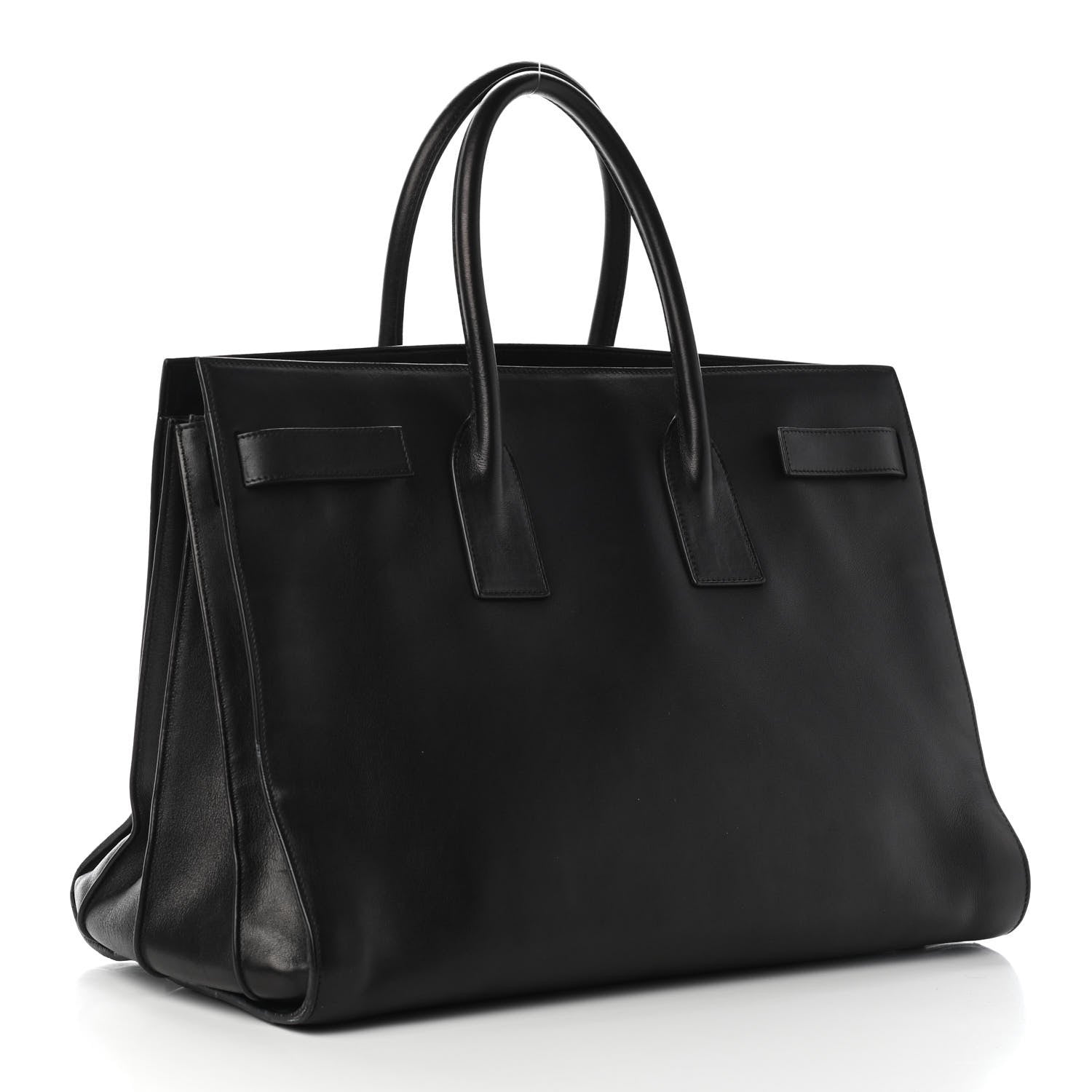 Saint Laurent Calfskin Large Sac De Jour Carryall Black 3 of 9