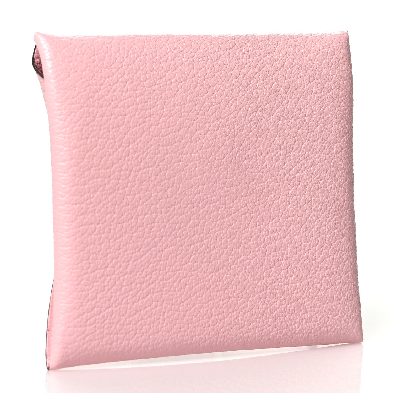 Hermes Chevre Mysore Bastia Coin Purse Rose Sakura 3 of 7