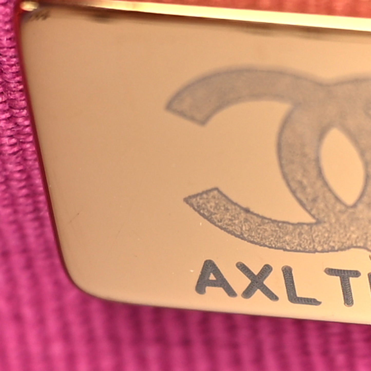 Corduroy Quilted Medium Chanel 19 Flap Dark Pink