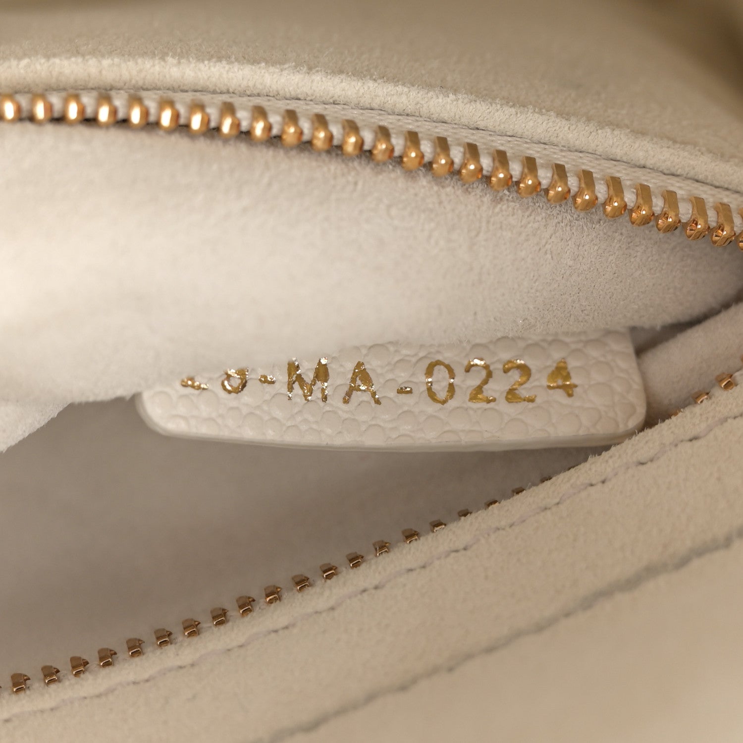 Christian Dior Grained Calfskin Cannage Small Lady Dior Latte 7 of 11
