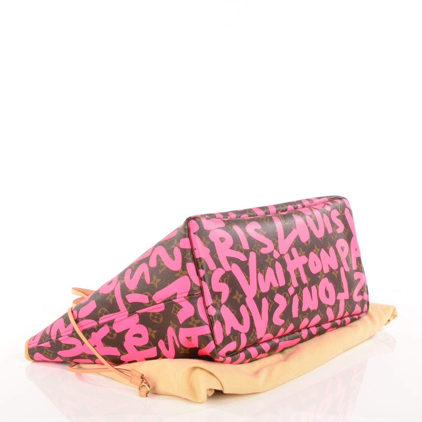 Monogram Graffiti Neverfull GM Fuchsia