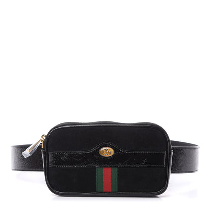 Gucci Suede Patent Ophidia Belted iPhone Case 95 38 Black 1 of 10