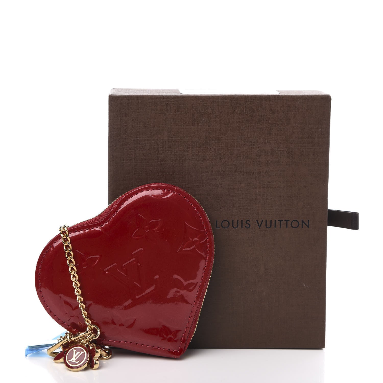 Louis Vuitton Vernis Coeur Heart Coin Purse Pomme D'Amour 7 of 7