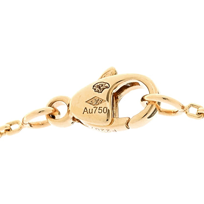 Louis Vuitton 18K Yellow Gold Diamond Idylle Blossom LV Pendant Necklace 6 of 6