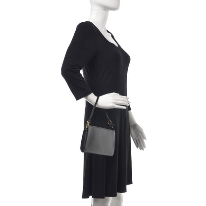 Louis Vuitton Epi Pochette Accessories 24 Black 2 of 12