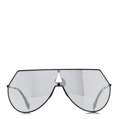 Fendi Metal Mirrored Eyeline Sunglasses FF 0193/S Black 2 of 7