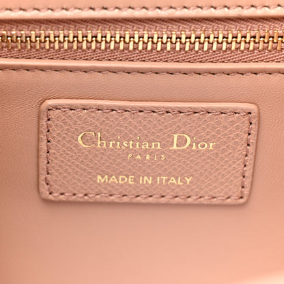 Christian Dior Grained Calfskin 30 Montaigne East West Chain Flap Bag Blush 6 of 13