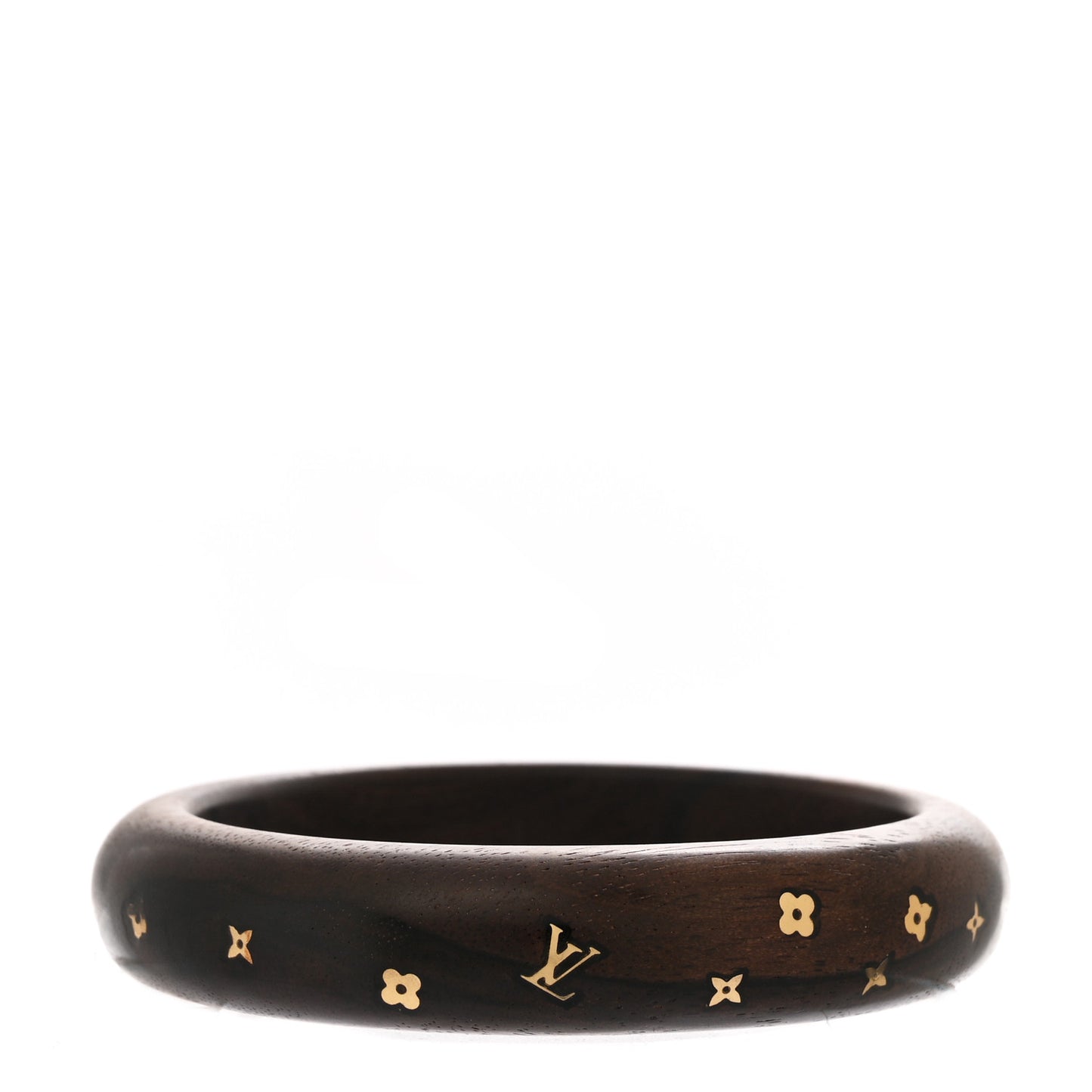 Tiger Wood Brass Sylvania Bangle