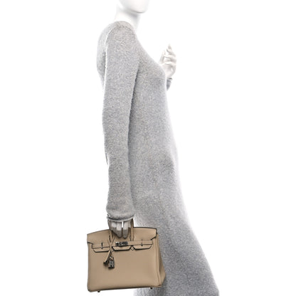 Hermes Togo Birkin 25 Trench 2 of 12