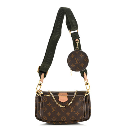 Louis Vuitton Monogram Multi Pochette Accessories Kaki 1 of 11