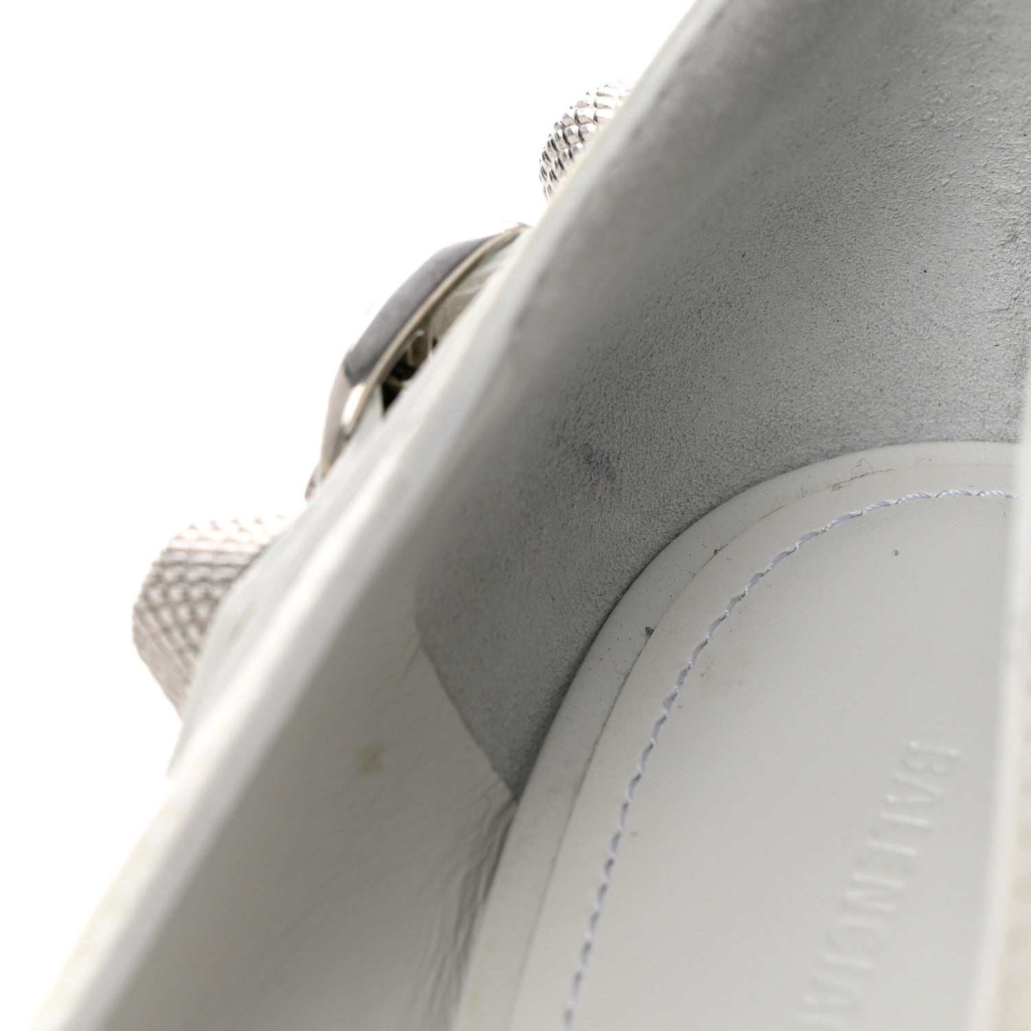 Balenciaga Agneau Arena Cagole 90mm Pumps 38 White 10 of 11