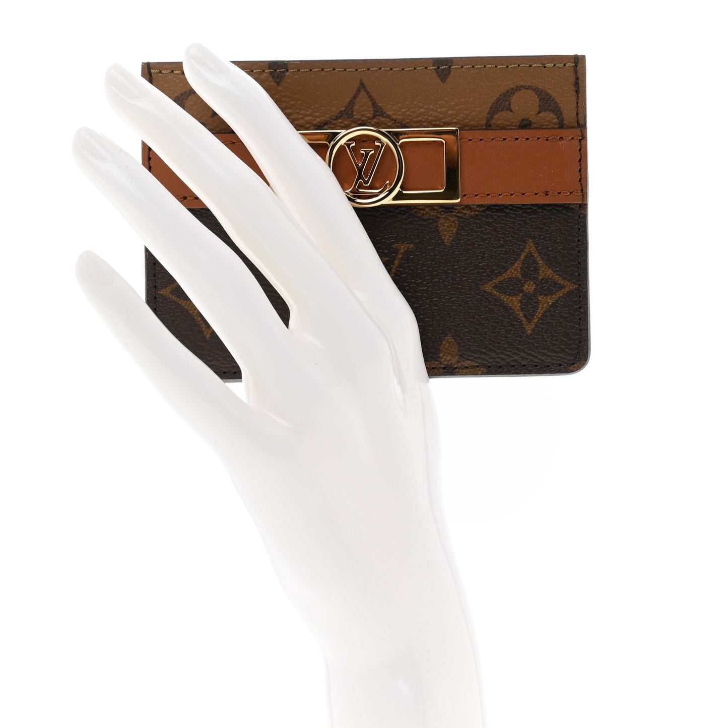 Reverse Monogram Dauphine Card Holder