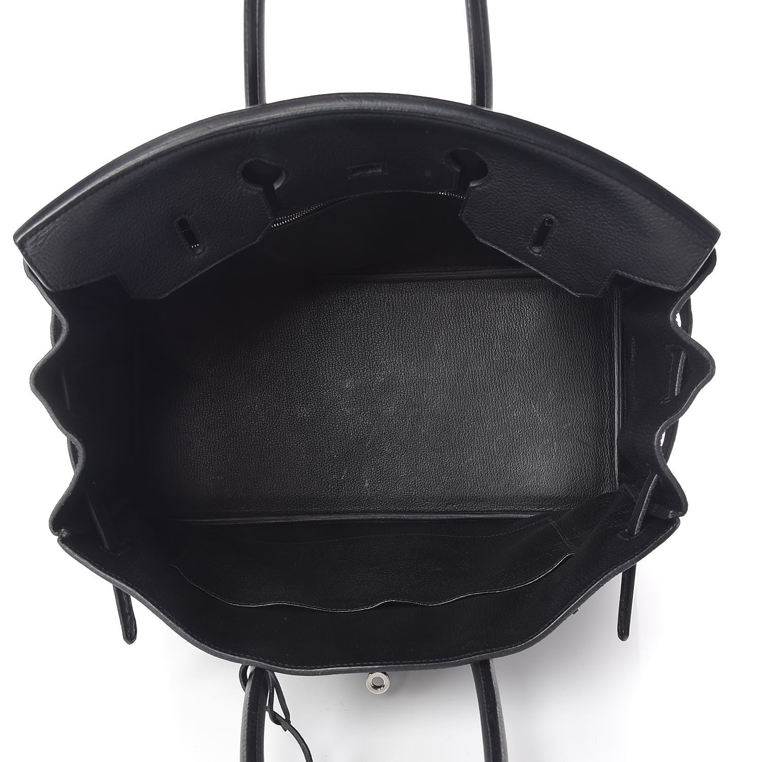 Hermes Taurillon Clemence Birkin 35 Black 11 of 37