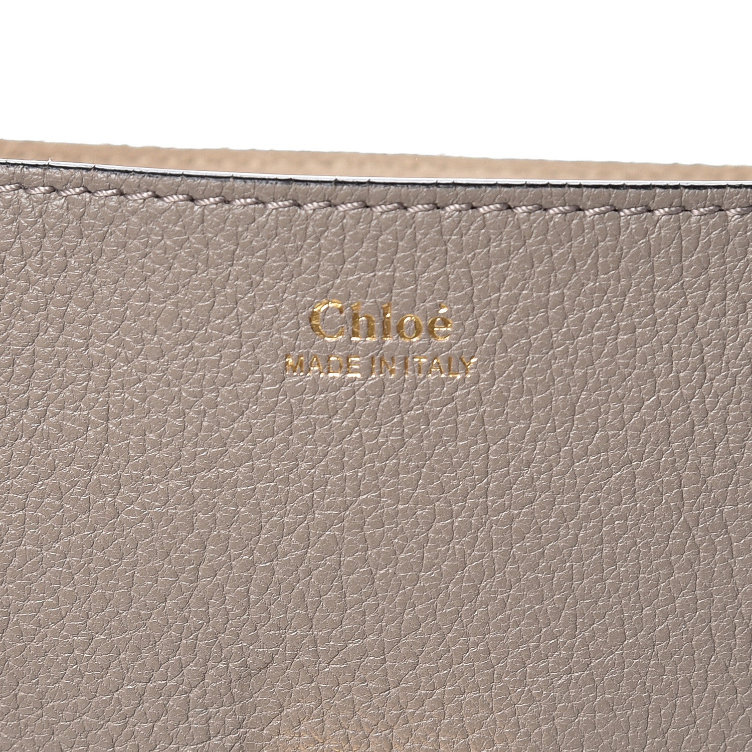 Chloe Grained Lambskin Drew Shoulder Bag Motty Grey 8 of 10