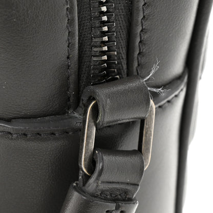 Saint Laurent Calfskin Matelasse Monogram Lou Camera Bag Asphalt 12 of 14