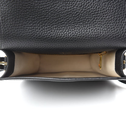 Tom Ford Calfskin Small T Clasp Tara Crossbody Bag Black 5 of 10