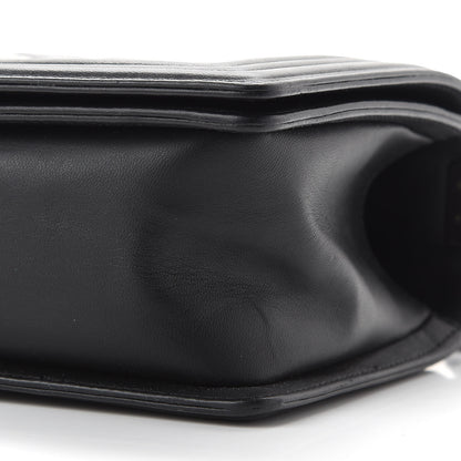 Chanel Lambskin Quilted Medium Boy Flap Black 9 of 9