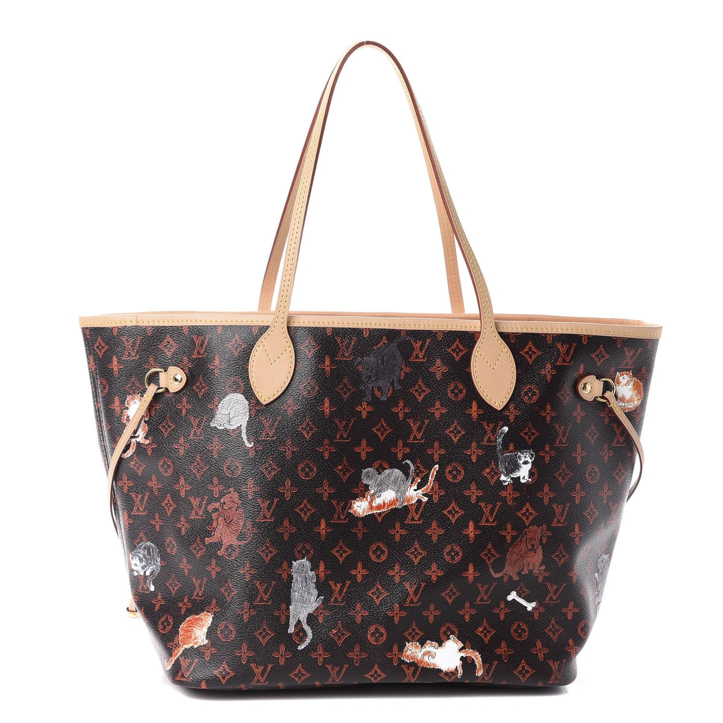 Catogram Neverfull MM Marron